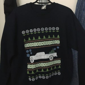 ford bronco christmas sweater