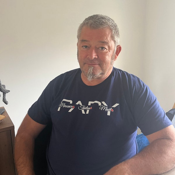 T-Shirt Humoristique Pour Papi – Noir – Texte Drôle – Cadeau Anniversaire Ou Fête Des Grands-Pères – Petit