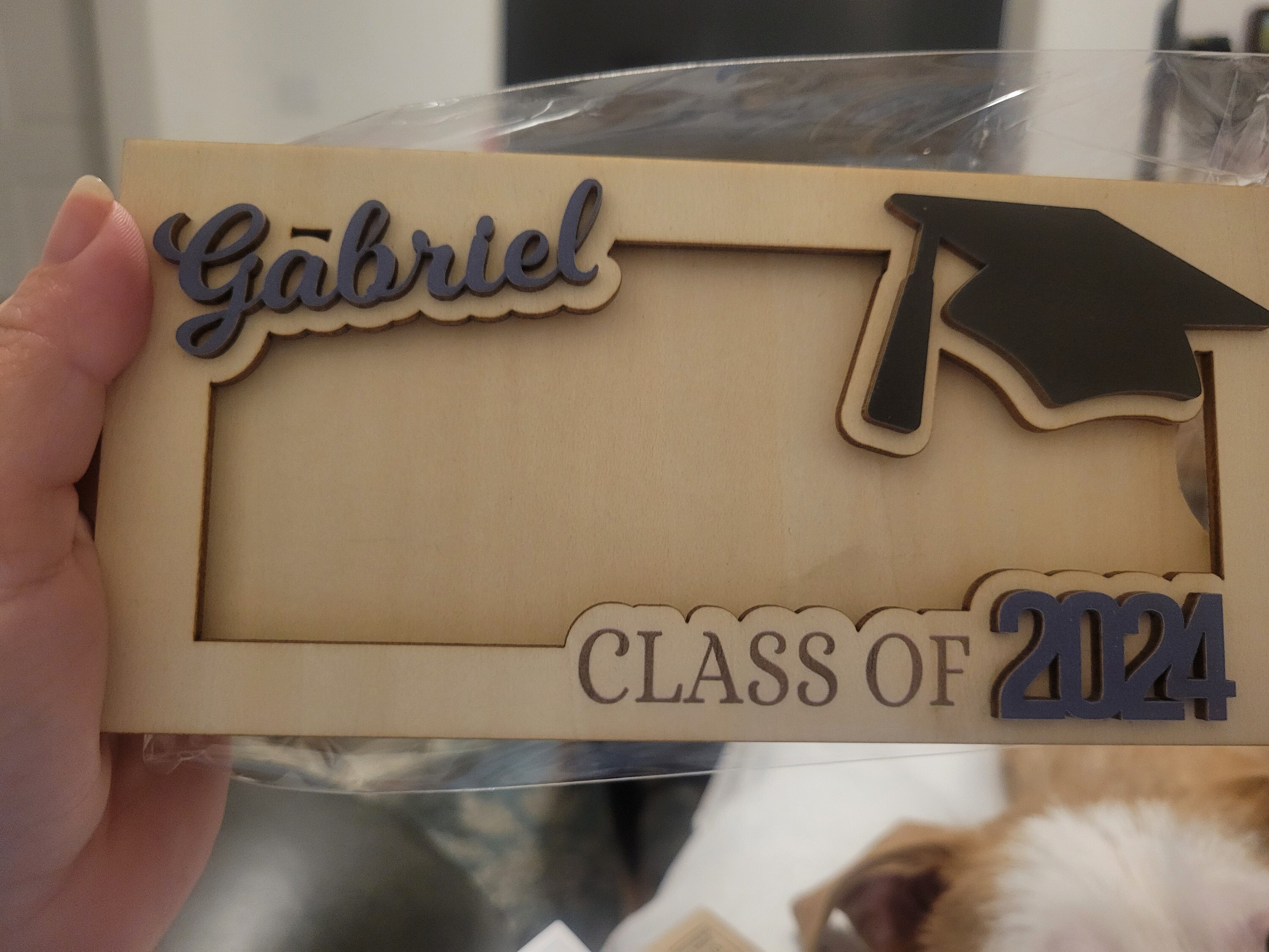 Personalisierter Geldhalter zum Abitur 2025, Personalisiertes Geschenk für Abiturient, Geschenk für High School Senior, Personalisierter Geldhalter mit Namen MH12