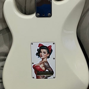 Vintage Tattooed Pinup Vinyl Decal, Mechanic Decal, Toolbox Decal - Etsy