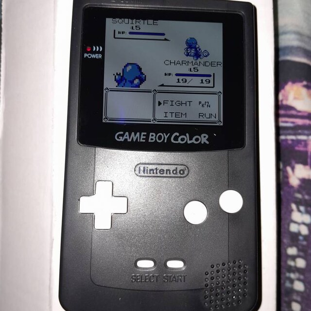 Game Boy Color Zapdos - Écran OLED rétroéclairé laminé