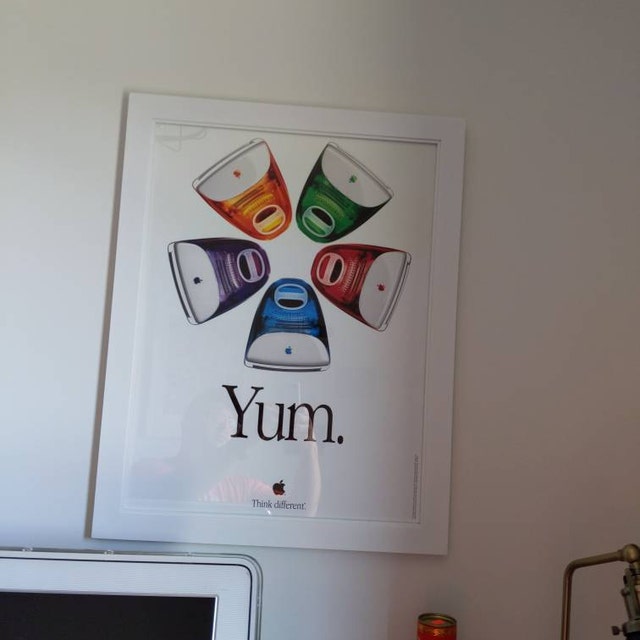 muku　Apple Poster Classic Apple Imac Poster | 
