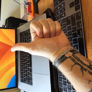 Ali added a photo of their purchase