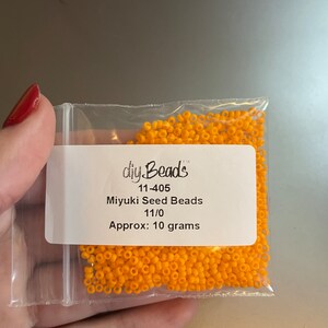 MIKESUKE　11枚 Seed Bead 11-405 Miyuki Seed Beads Size 11/0 Opaque
