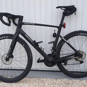 Calcomanías De Repuesto Para Cuadro De Bicicleta Scott – Vinilo Mate Gris, Resistente Al Agua Y UV, Fácil De Aplicar