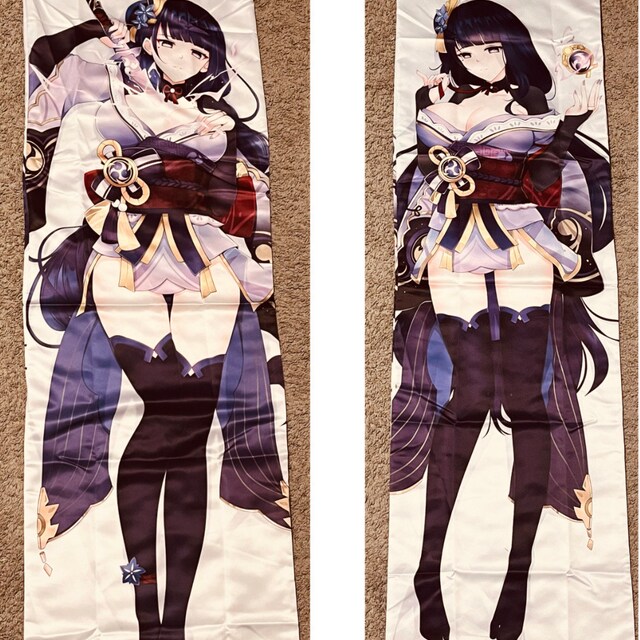  Genshin Impact Dakimakura Anime Girl Raiden Shogun