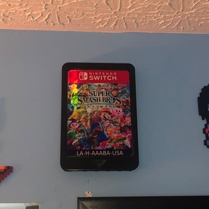 Giant Nintendo Switch Cartridge Decoration Super Smash Brothers