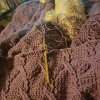 CROCHET PATTERN Aran Green Cables Blanket - Make to Any Size - PDF ...