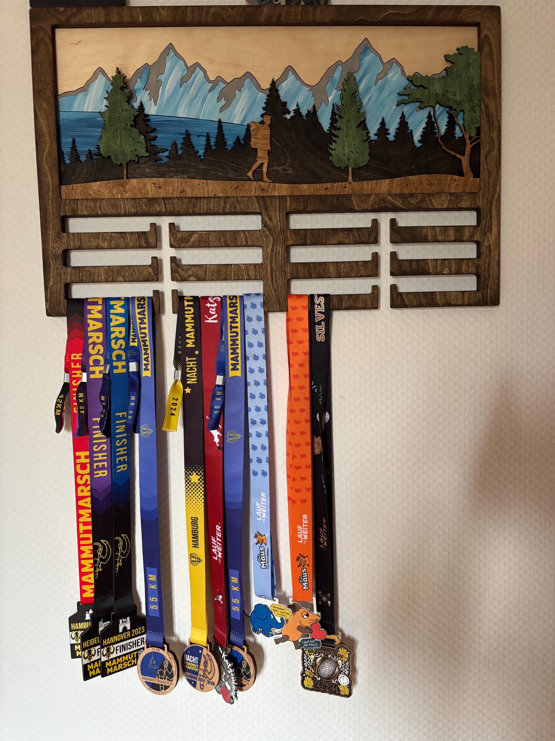 Customer medal display