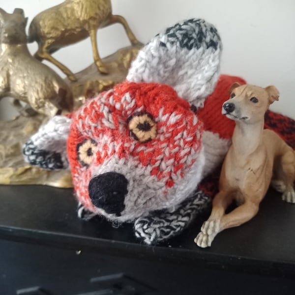 Fox Cub Knitting Pattern - Etsy