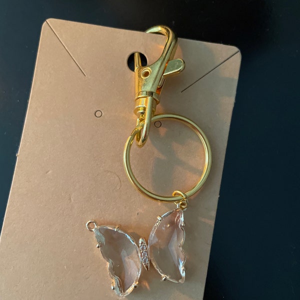 Butterfly Keychain - Etsy