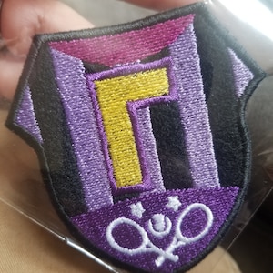 Python Logo Embroidered Patch - Etsy