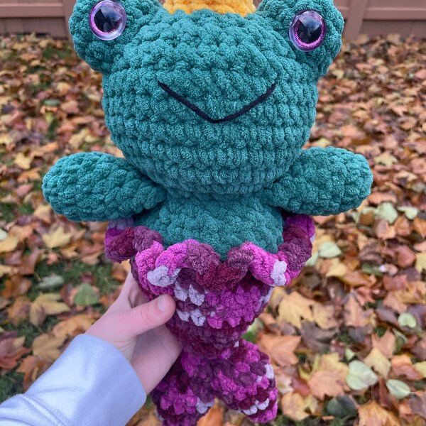 Merfroggy Crochet Pattern, Easy Amigurumi Instructions, Crochet Ideas ...