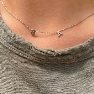 Personalized Name Necklace Initial 