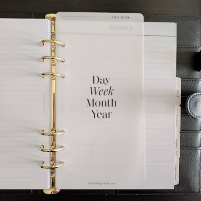 Planner Quotes or Printable Dashboards Planner Accessories, 14 Minimal ...