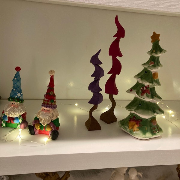 Whimsical Rainbow Trees Set of 3 - Etsy