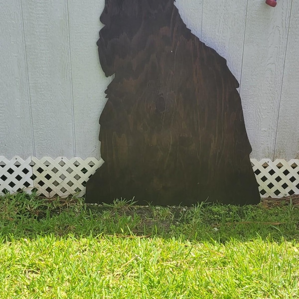 7ft 8ft 10ft Life Size Bigfoot Pattern , Yeti, Sasquatch Silhouette ...