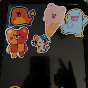 King added a photo of their purchase