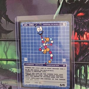 EPOCH 2019 ベストウォーリア　DNAカード　/50 Mr. DNA - Magic the Gathering Proxy Card (based on Morophon, the