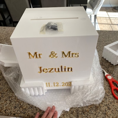 Acrylic Wedding /event Envelope/money/card Box - Etsy