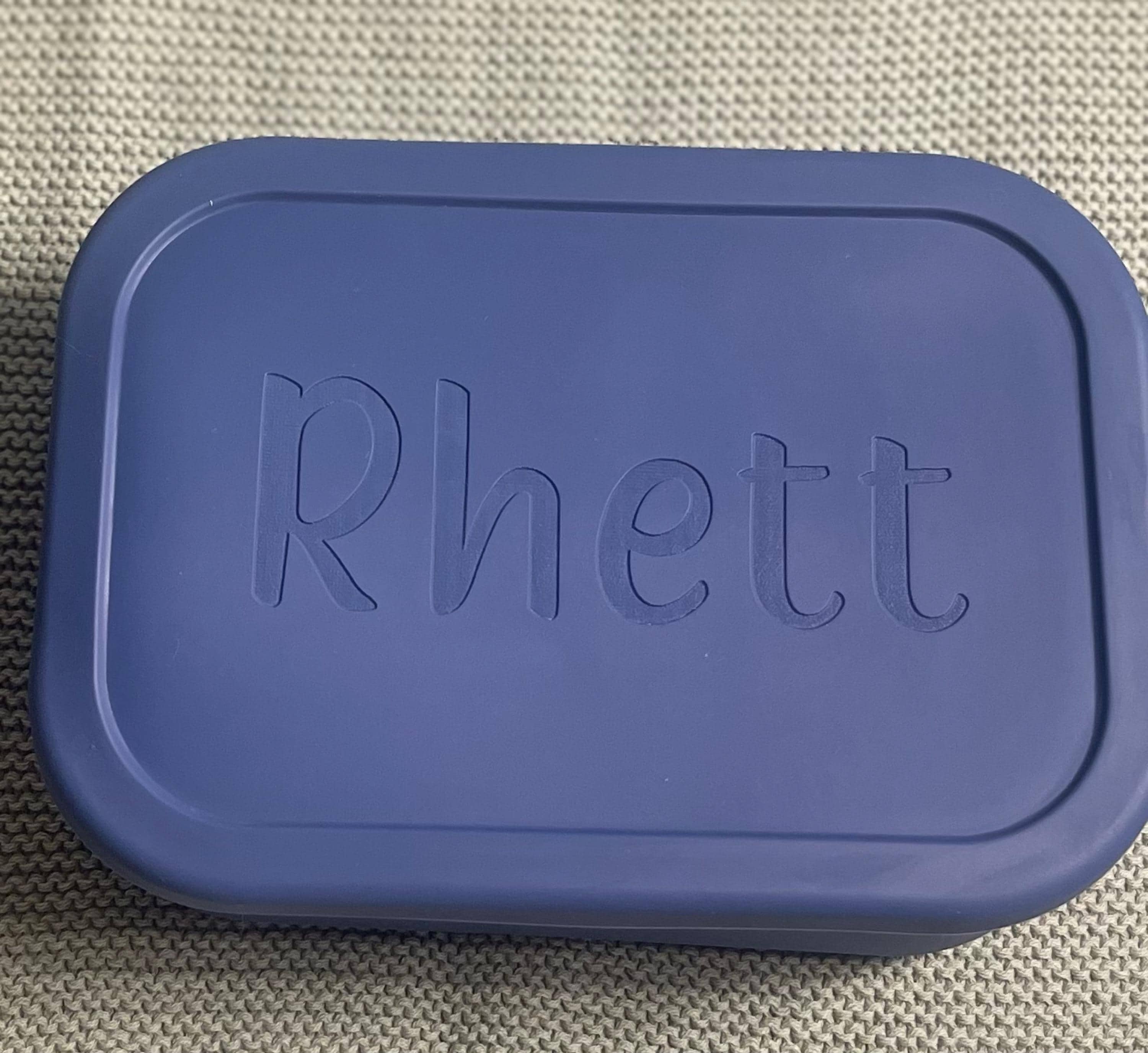 Kids lunch box|Silicone lunch box for kids|Personalized lunch box for kids|Kids name lunch box|Kids food storage|Kids food container|Name