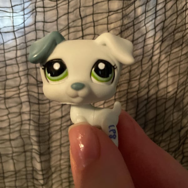 Littlest Pet Shop #2514 – Chihuahua Marron Oreilles Floues (fuzzy Ears) – LPS AA047
