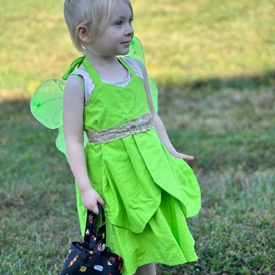 TINKERBELL Dress and Wings Set. Free Shipping in the US - Etsy