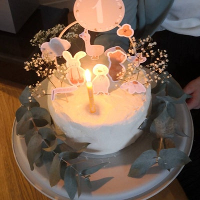 Kuchendekoration Zum 40. Geburtstag, Schwarz/Gold – Tortenaufsatz „Happy 40th Birthday“ Für Motiv-Partys