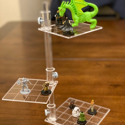 Square Grid Overlay 1 Inch Grid Dungeons and Dragons dnd and Other ...