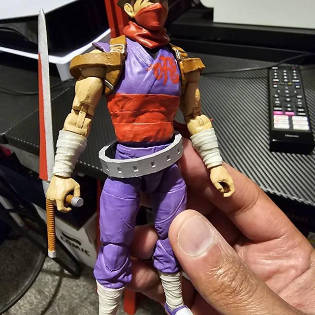 1/12 Scale Bespoke Sculpted Head – Agile Cyber Ninja Sculpt - Etsy