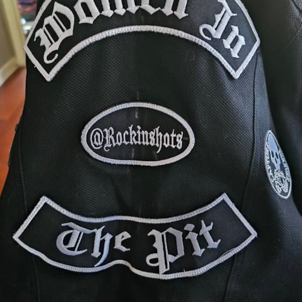 Personalized Embroidered Bottom Rocker Patch From 4