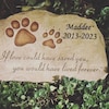 Angel PET: NP11149 4" Cat Memorial Stone Arranged By A