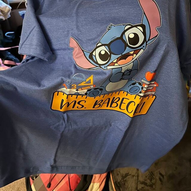 Custom Stitch Teacher Shirt, Stitch Shirt, Disney Teacher Shirt