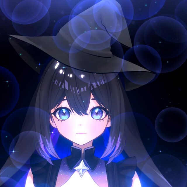 Vtuber 魔女帽子アセット | ハロウィンアセット | Vtuber コスチューム