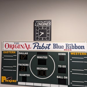 Yankee Stadium Replica Scoreboard 1950's New York Yankees Don Larsen Perfect Game Mickey Mantle ...