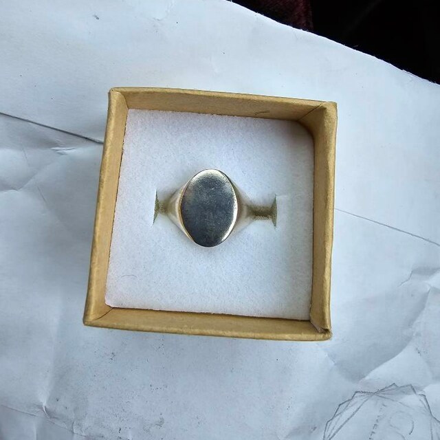 U*G様 oval pinkie ring W OVY 0011374_dde574ec-9a21-4ea7-
