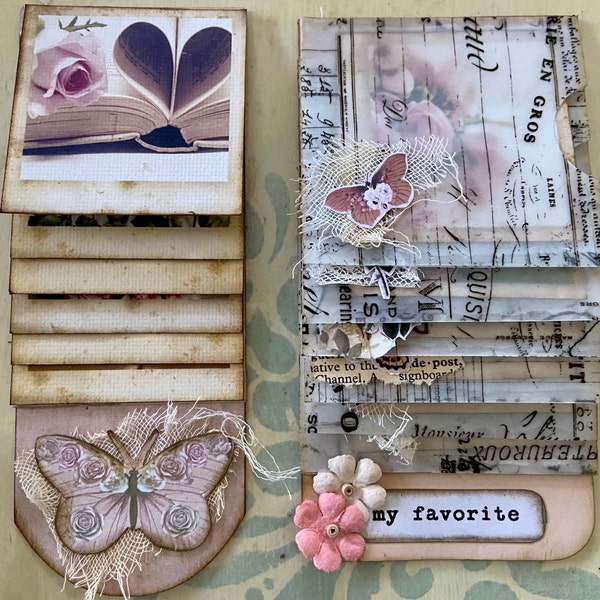 Junk Journal, Folding, Ephemera, Inserts, Neutral, Pages, Ledger ...