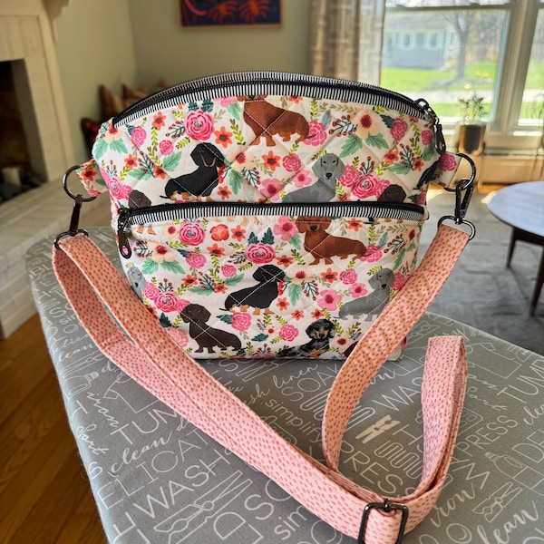 Marie A. Crossbody Bag PDF Sewing Pattern, 2 Sizes (with Video Tutorial ...