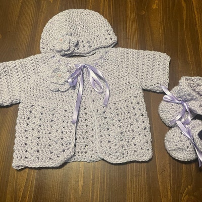 Crochet PATTERN Baby Blanket and Booties Baby Blanket Crochet - Etsy