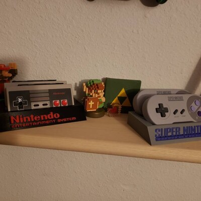 Super Nintendo SNES 8bitdo Pro SN30 SF30 Controller Display Stand 3D ...