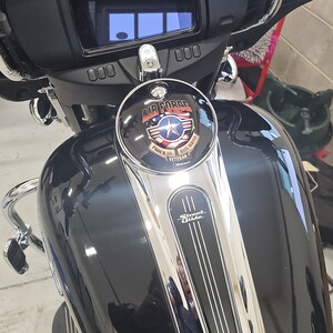 Harley Davidson Custom Made Fuel Console Door 2008-2025 Ultra
