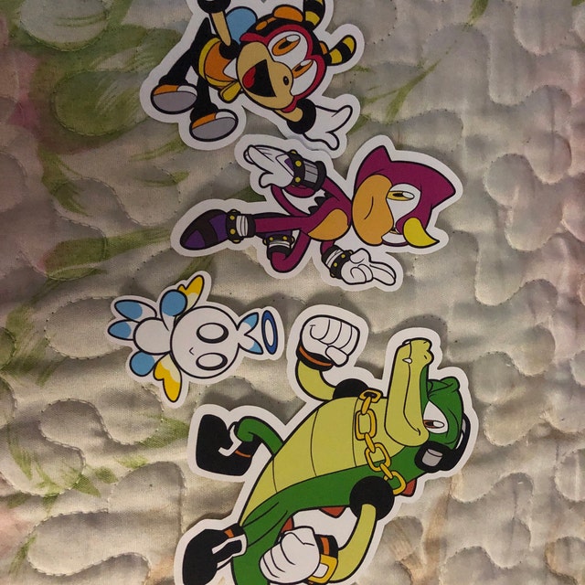 Sonic the Hedgehog Team Chaotix Stickers -  Finland