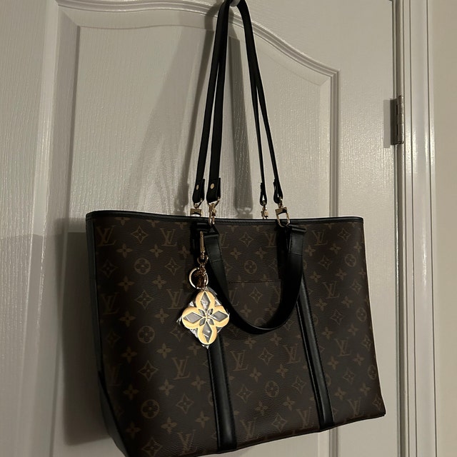 Black Leather Strap for Louis Vuitton (LV) Speedy, etc - 3/4 Wide - Top  Handle to Crossbody Lengths