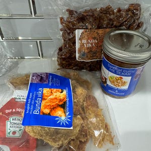 Sambal Cumi Asin(salt Baby Squid Sauce) Home Made Usa Seller