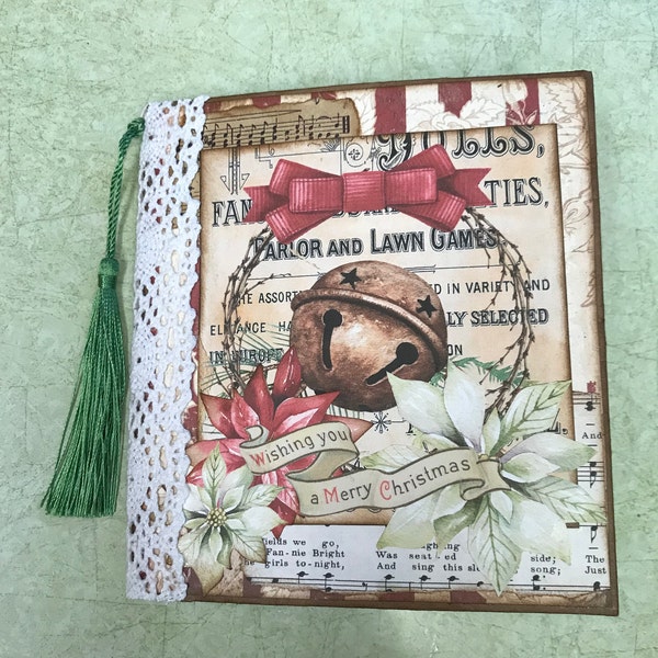 Christmas, Junk Journal, Kit, Yummy, Vintage, Printable, My Porch ...