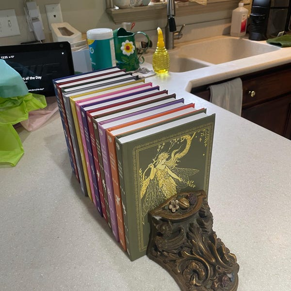 Ratee M Andrew Lang Colored Fairy Books: Complete Hardcover Set, With Restored ...