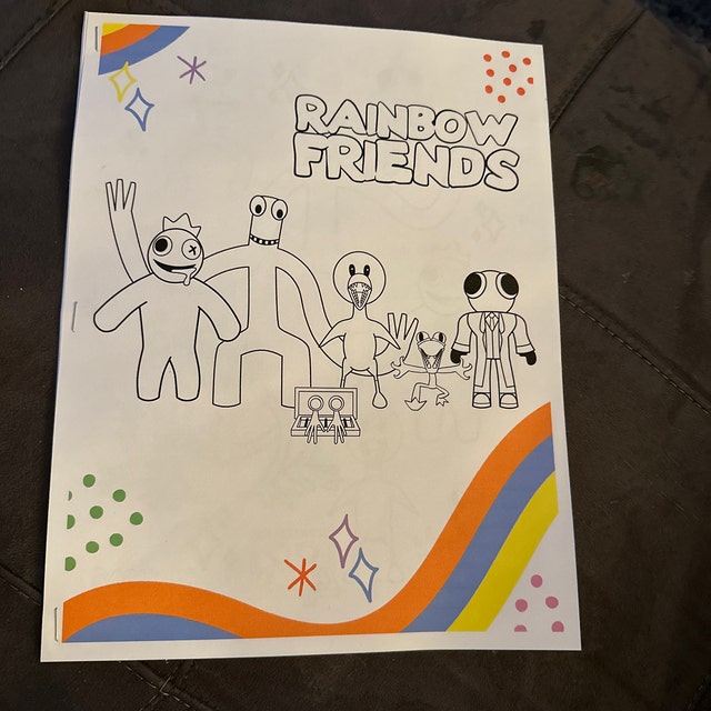 DRAWING and COLORING ALL RAINBOW FRIENDS Chapter 2 MONSTERS In