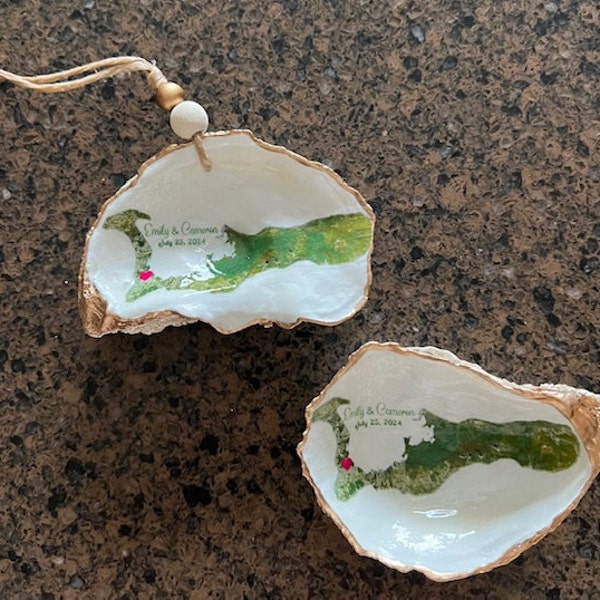 Custom Gilded Oyster Shell With Favorite Photo of Your Dog, Cat Horse ...