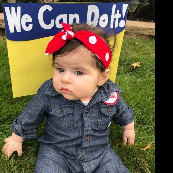 Princess Paradise Rosie The Riveter Baby/Toddler Costume - 18 Months To 2T