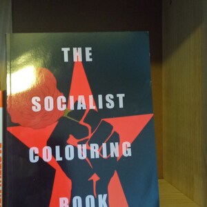 The Socialist Colouring Book instant digital download.